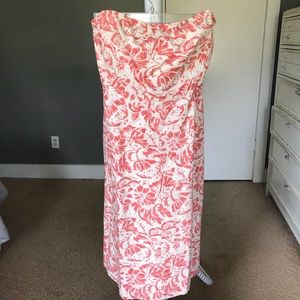 J. Crew Strapless Summer Dress